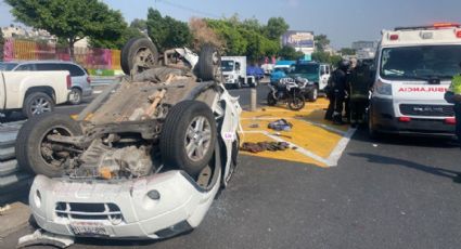 Accidentes y manifestaciones colapsan la autopista México-Puebla; la circulación está bloqueada
