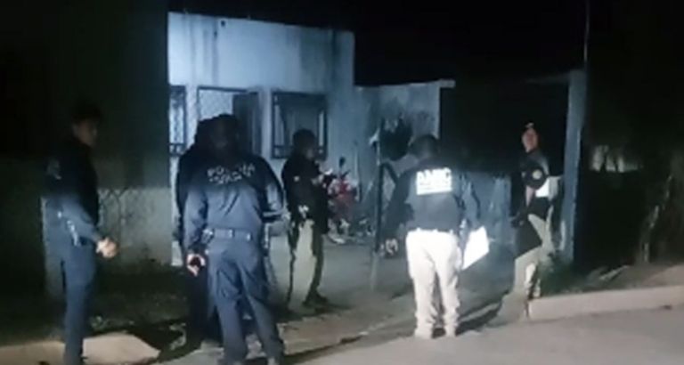 Autoridades se movilizaron el pasado 20 de mayo por una balacera en Obregón. Foto: Facebook