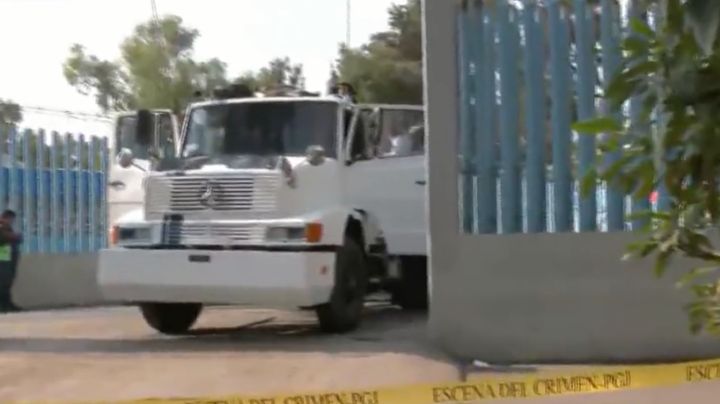 (VIDEO) Macabro hallazgo: Encuentran el cuerpo de una mujer dentro de una pipa de agua en Coyoacán