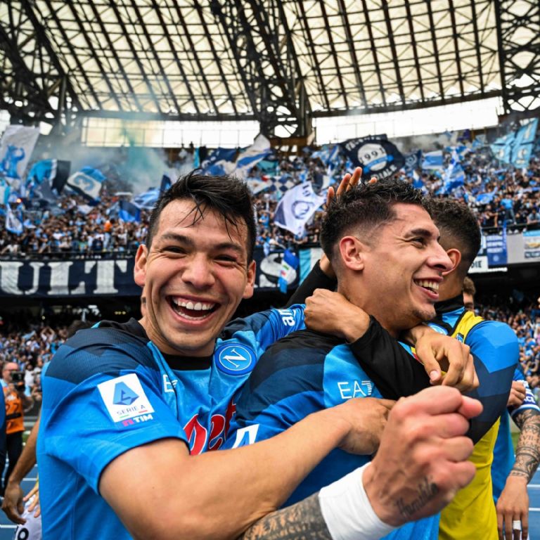 'Chucky' Lozano, pieza clave para el triunfo del Napoli. Foto: Twitter