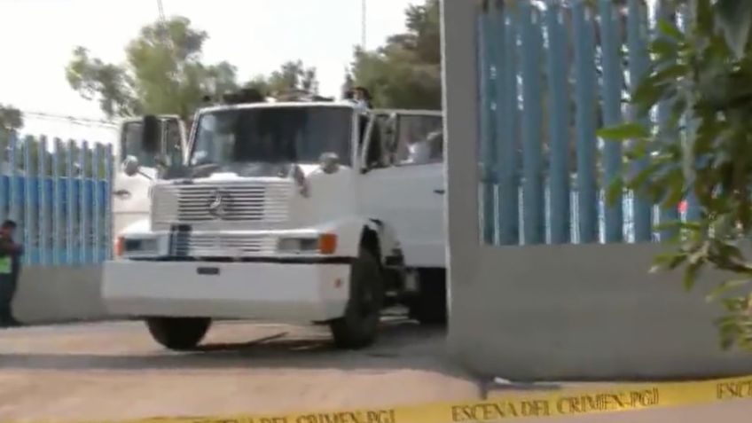 (VIDEO) Macabro hallazgo: Encuentran el cuerpo de una mujer dentro de una pipa de agua en Coyoacán