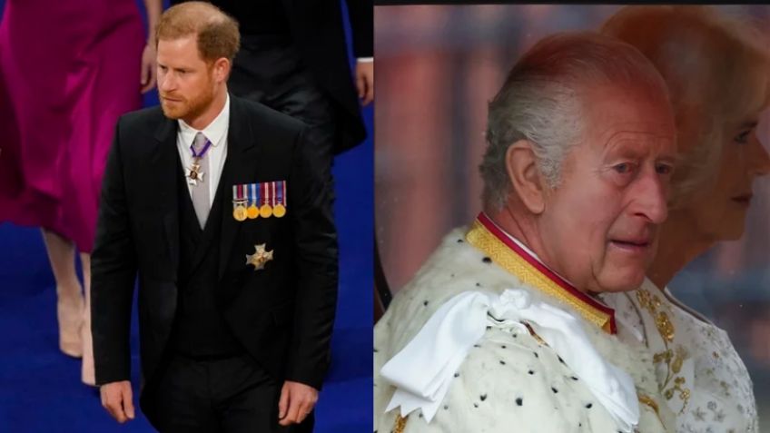 (FOTOS) Polémica en la coronación de Carlos III y Camila: Príncipe Harry llega solo a Westminster