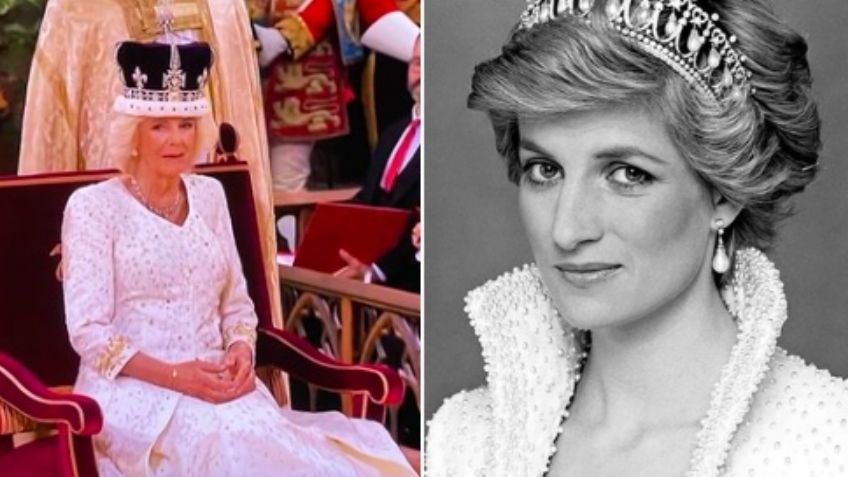 Camila es coronada Reina del Reino Unido: Controversial vestido blanco recuerda a la Princesa Diana