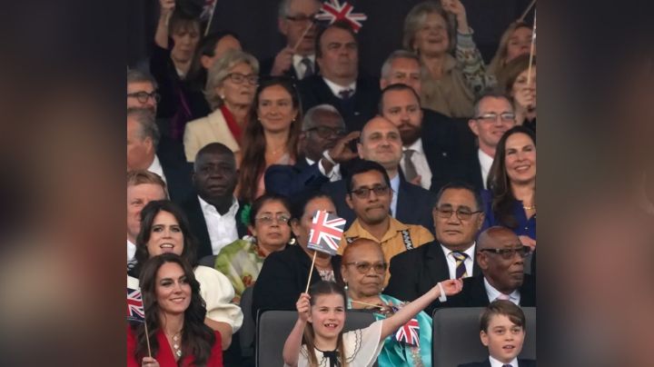 Princesa Charlotte se roba el show concierto de la Coronación del Rey Carlos III con este baile