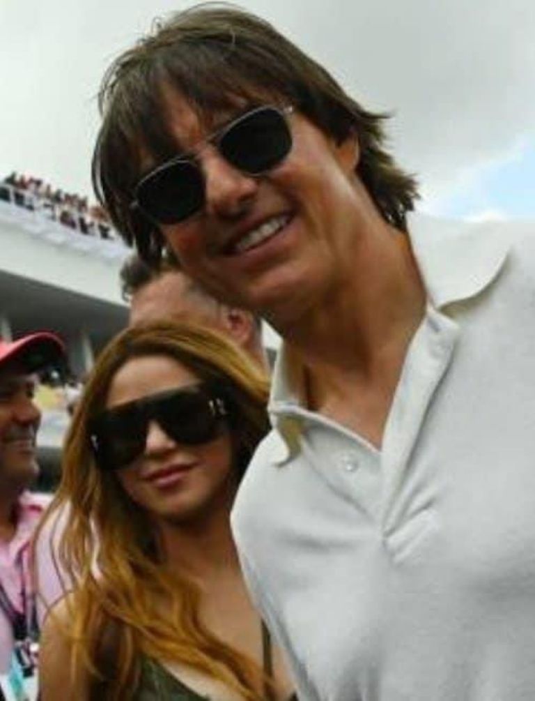 Shakira y Tom Cruise 