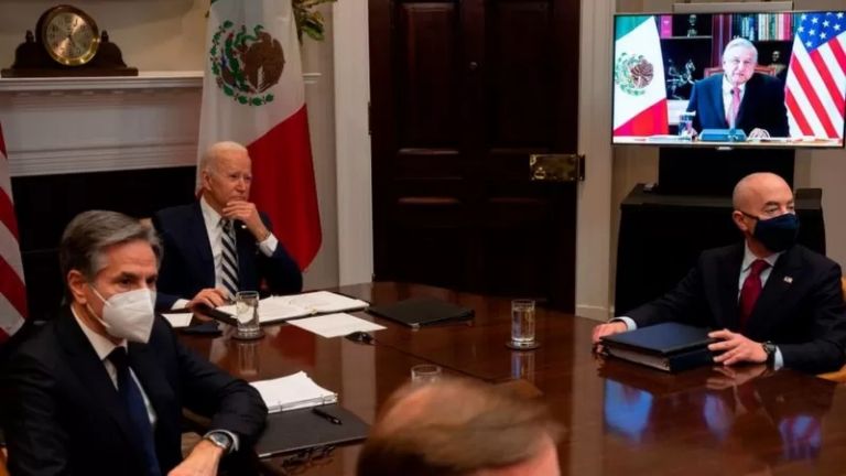 El presidente AMLO y Joe Biden sostendrán una conversación. Foto: Twitter