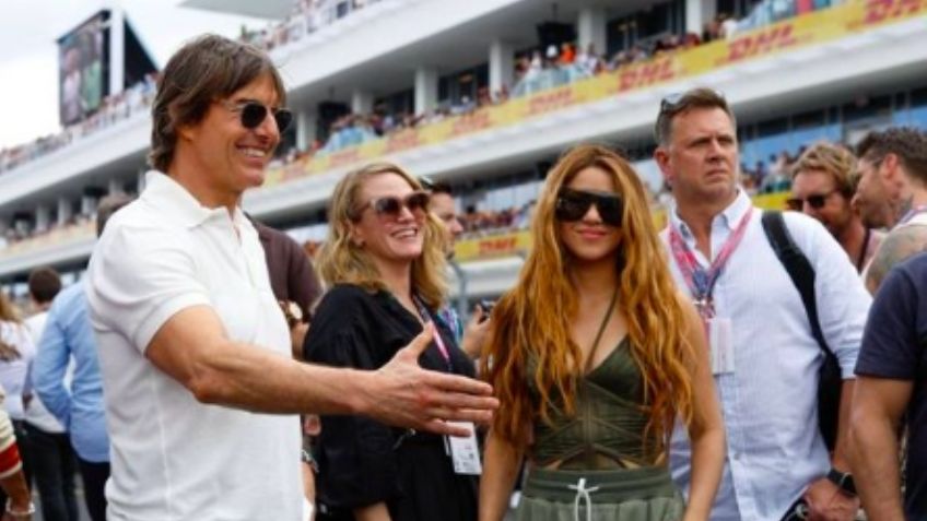 Cambió el Casio por el Rolex: Shakira 'se roba las miradas' en el GP de Miami tras convivir con ¡Tom Cruise!