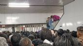 VIDEO: Reportan caos y estampidas de hombres; colapsa la Línea 9 del Metro de la Ciudad de México