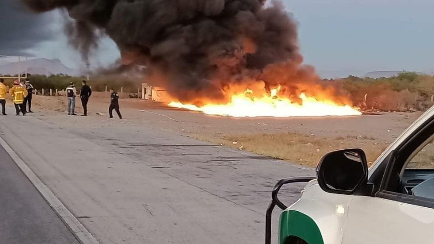 FOTOS: FGJE de Sonora investiga siniestro en Carretera Internacional de Cajeme, por Danzante Yaqui