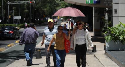 Alertan por ola de calor en la CDMX; la Conagua no descarta fuertes lluvias y granizadas por la tarde