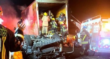 Tragedia en carretera: Carambola en la México-Cuernavaca deja un saldo de 2 personas sin vida