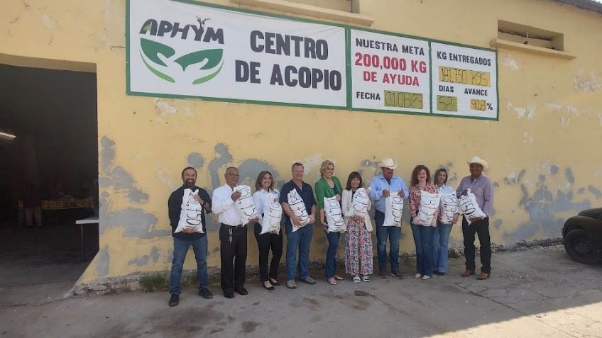 Aphym avanza en el programa de entrega de despensas en Cajeme; alcanza el 90% de la meta para 2023