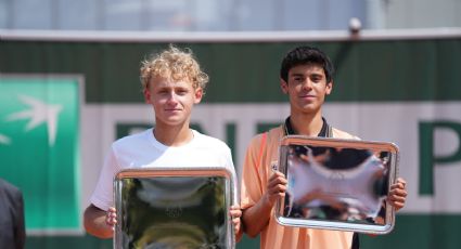 Mexicano Rodrigo Pacheco gana en dobles juvenil de Roland Garros; es el número uno del mundo