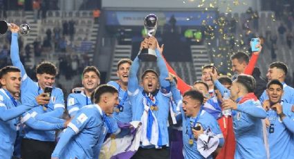 ¡Uruguay, campeón del Mundial Sub 20! Los charrúas derrotaron 1-0 a Italia y sumaron su primer título