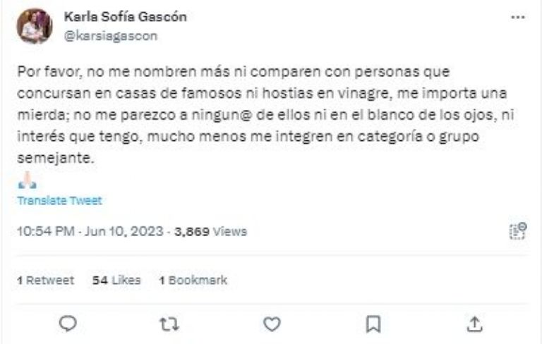 Karla Sofía Gascón