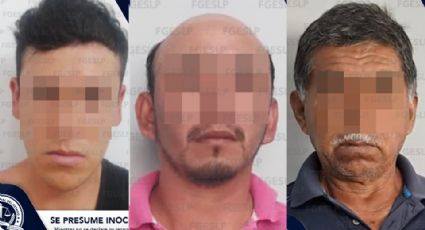 San Luis Potosí: Capturan a tres individuos por abusar de tres féminas, dos de ellas menores