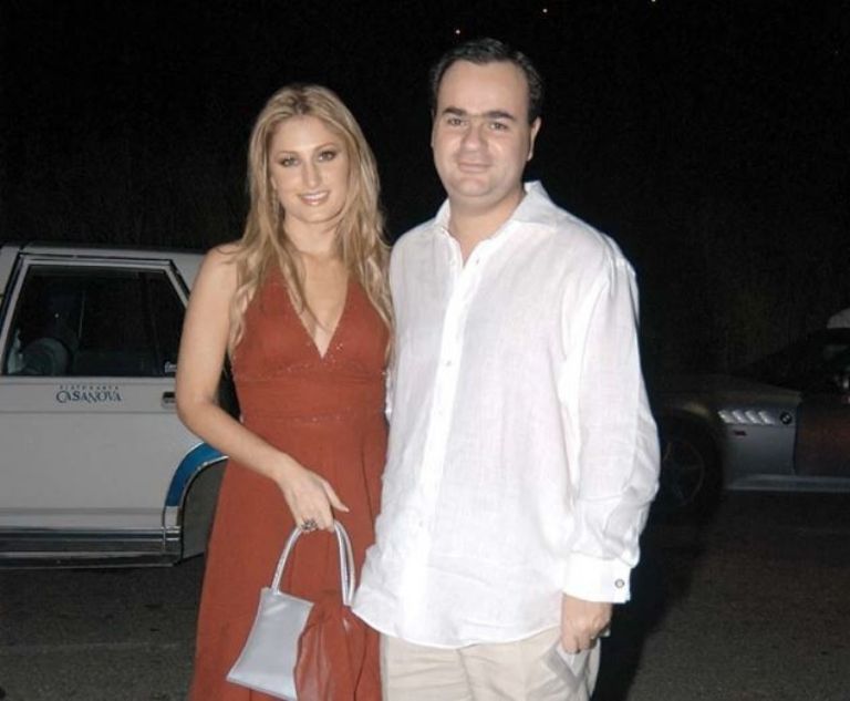 Anette y su exesposo Alejandro Benítez