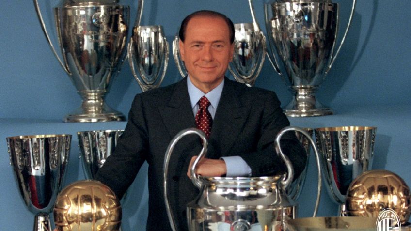 Las polémicas y logros de Silvio Berlusconi en su paso por el Milan y Monza en el futbol italiano