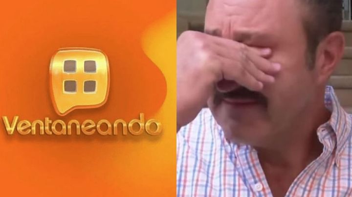 Tras 19 años en TV Azteca y unirse a Televisa, actor llega a 'Ventaneando' de luto y con triste noticia