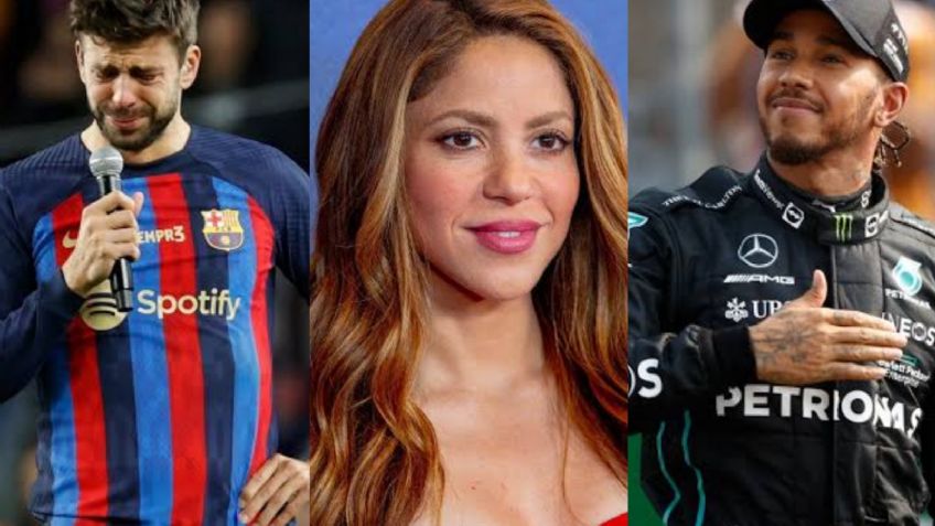VIDEO: ¿Ya andan? Aseguran que Shakira le hizo este gesto a Lewis  Hamilton con este comercial