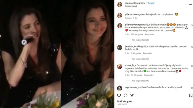 Reaparece Pilar Montenegro