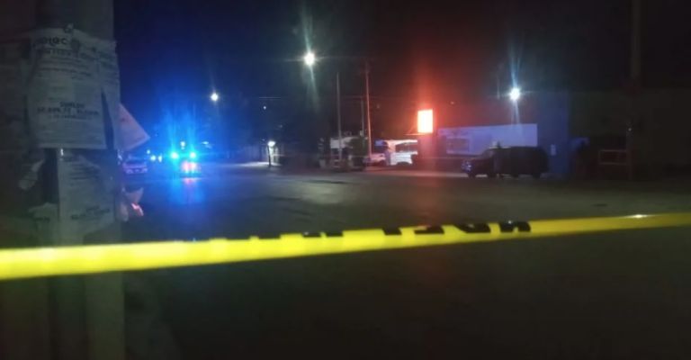 Acordonan el sitio del crimen