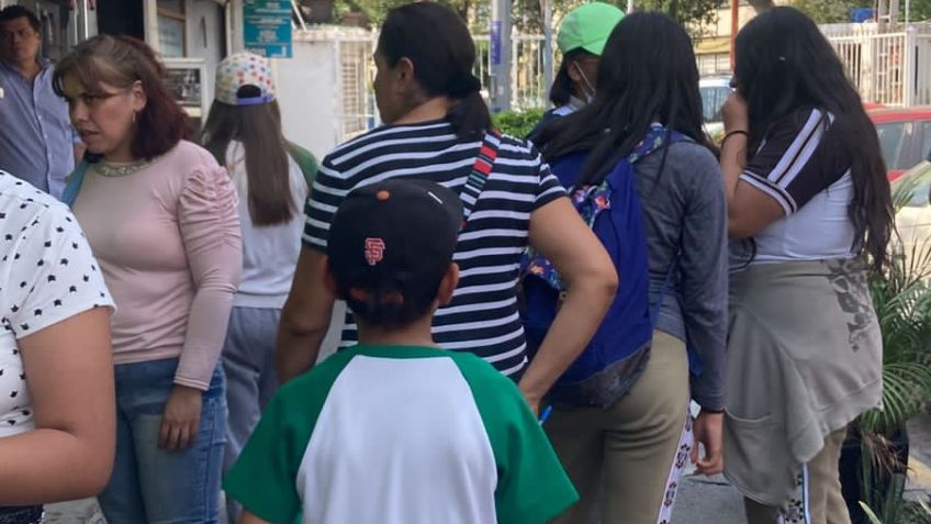 Reportan riña con arma de fuego en secundaria en Jardín Balbuena; policía asegura réplica de pistola