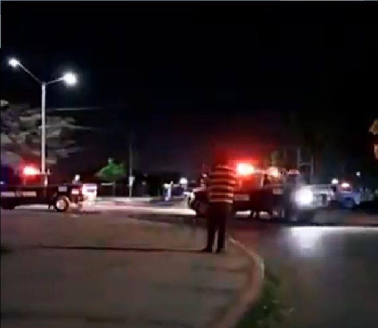 Autoridades se movilizaron por el hallazgo de un cadáver en Ciudad Obregón. Foto: Facebook