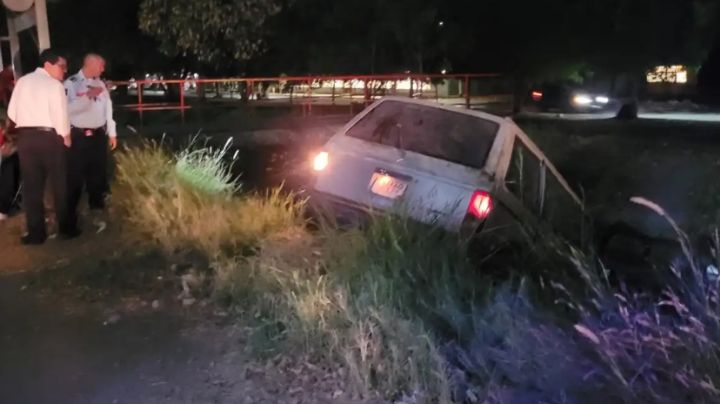 Fatídico accidente vehicular en Ciudad Obregón: Hombre 'alcoholizado' cae a canal con todo y auto