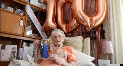 'Abuelita' de Reino Unido se vuelve viral tras cumplir 100 años; este es el secreto de su larga vida