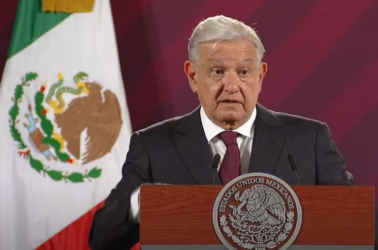 AMLO informó sobre el rescate en El Pinabete. Foto: Internet
