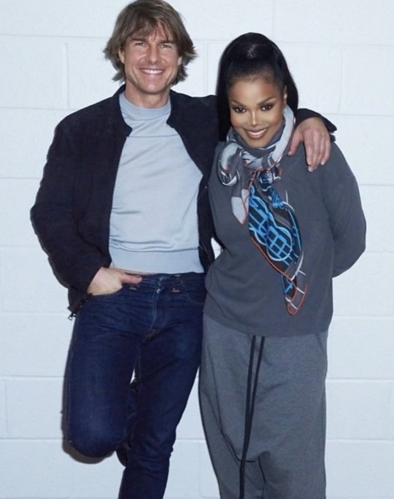 Tom Cruise y Janet Jackson 