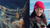 No solo Alan Estrada: La mexicana Renata Rojas también bajó al fondo del mar para ver al Titanic