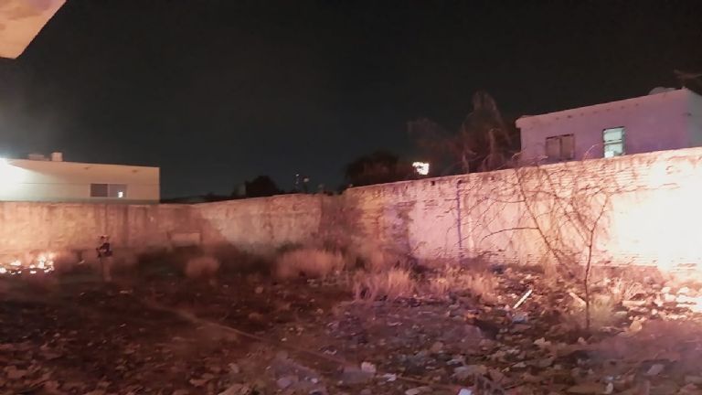 Autoridades se movilizan por un incendio en Ciudad Obregón, Sonora. Foto: Facebook