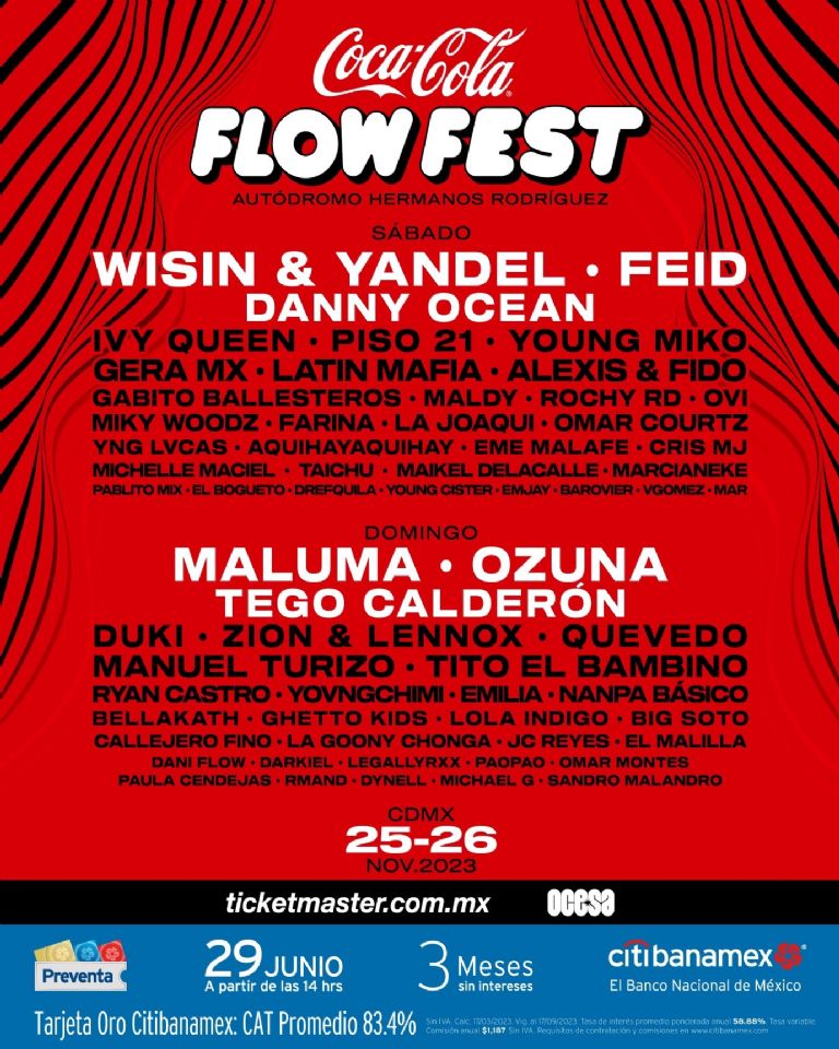 Coca Cola Flow Fest 2023