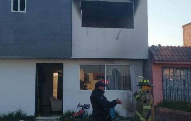 Incendio en San Mateo Atenco