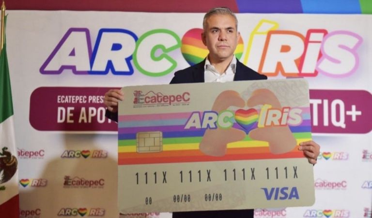 Tarjeta Arcoíris en Ecatepec