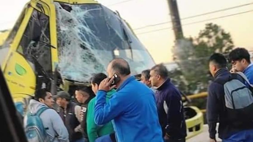 Ya son 7 lesionados tras brutal accidente en la autopista México-Toluca, a la altura de Plaza Outlet