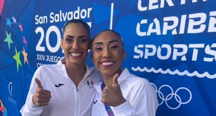¡Natación artística lo hizo de nuevo! Nuria Diosdado y Joana Jiménez dan segundo oro a México en JCC