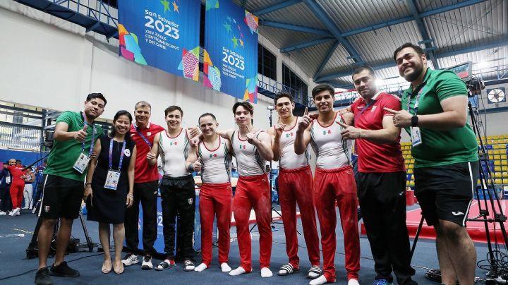 ¡Primer medalla de oro para México! Equipo de gimnasia varonil triunfa en Juegos Centroamericanos