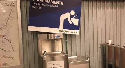 Que no te gane el calor: En estas estaciones del Metro de la CDMX hay bebederos para refrescarte
