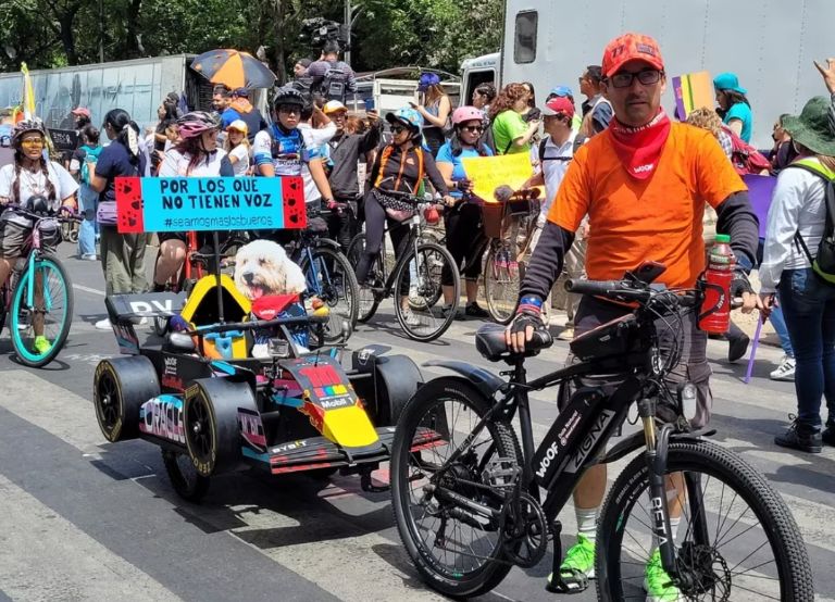 Marcha por los derechos animales en CDMX