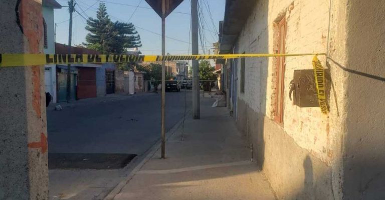 Acordonan el sitio del crimen