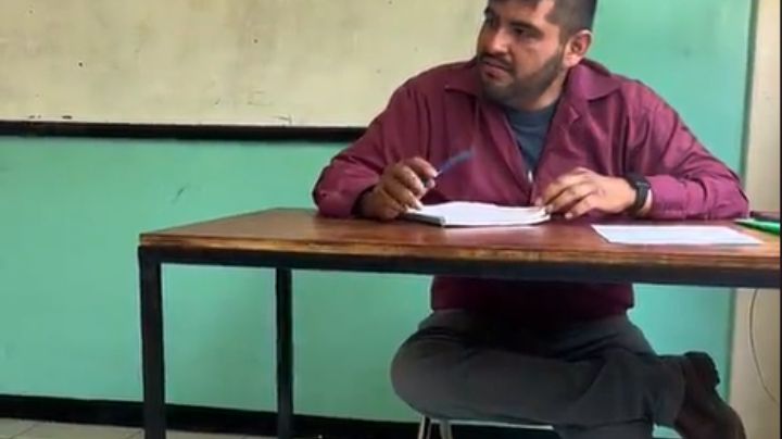 Con noble gesto alumnos sorprenden a su maestro, video se hace viral en TikTok; usuarios se conmueven