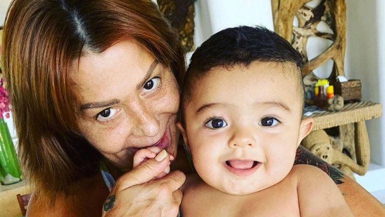 Alejandra Guzmán es madrina de Apolo