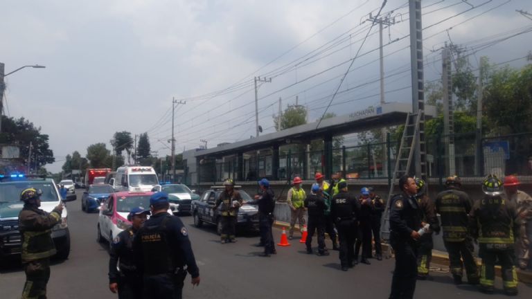 Electrocutados Tren Ligero