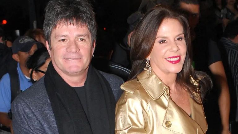 Rebecca y Alejandro antes de su divorcio