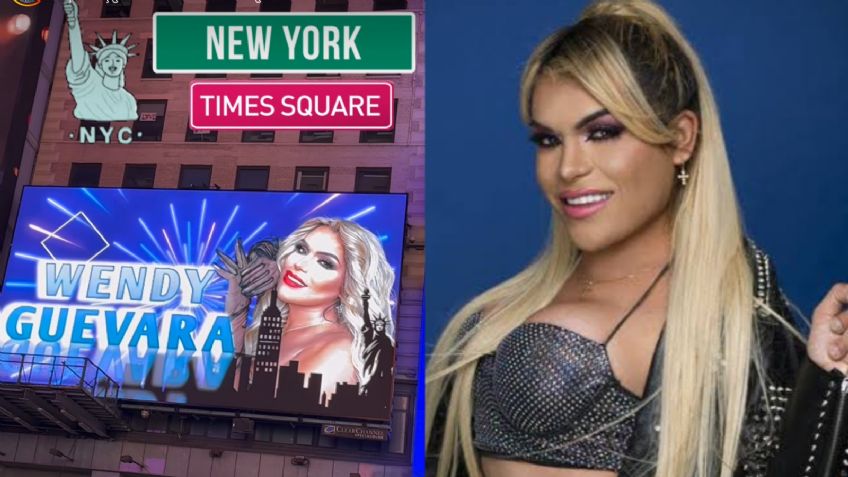 "Y la queso": Aun sin visa, Wendy Guevara llega a Nueva York; fans ponen su imagen en Times Square