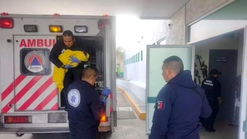 VIDEO: Bebé encontrado en Ecatepec pierde la vida pese a ser llevado de urgencia a un hospital