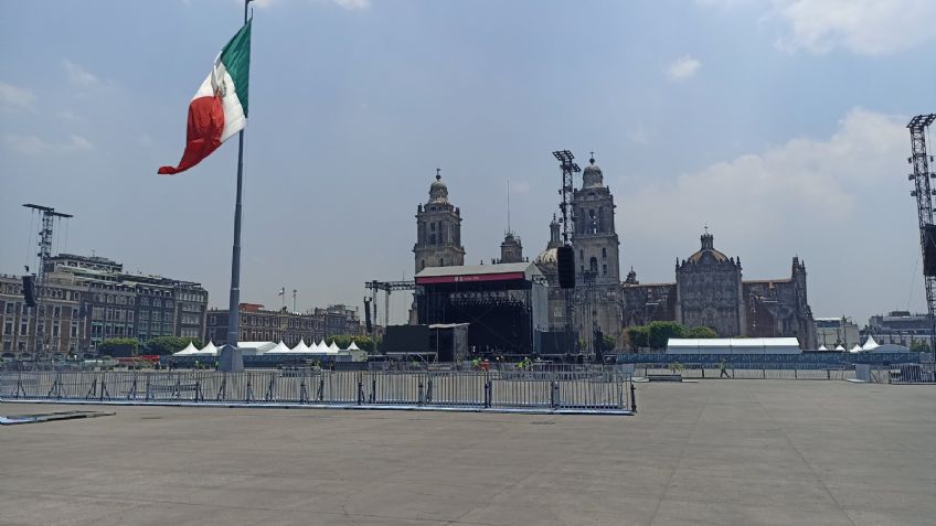 Así estará el clima en la CDMX para el concierto de los Fabulosos Cadillacs en el Zócalo capitalino